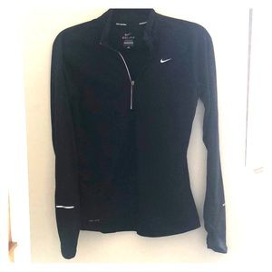 Nike Dri-Fit black running pullover